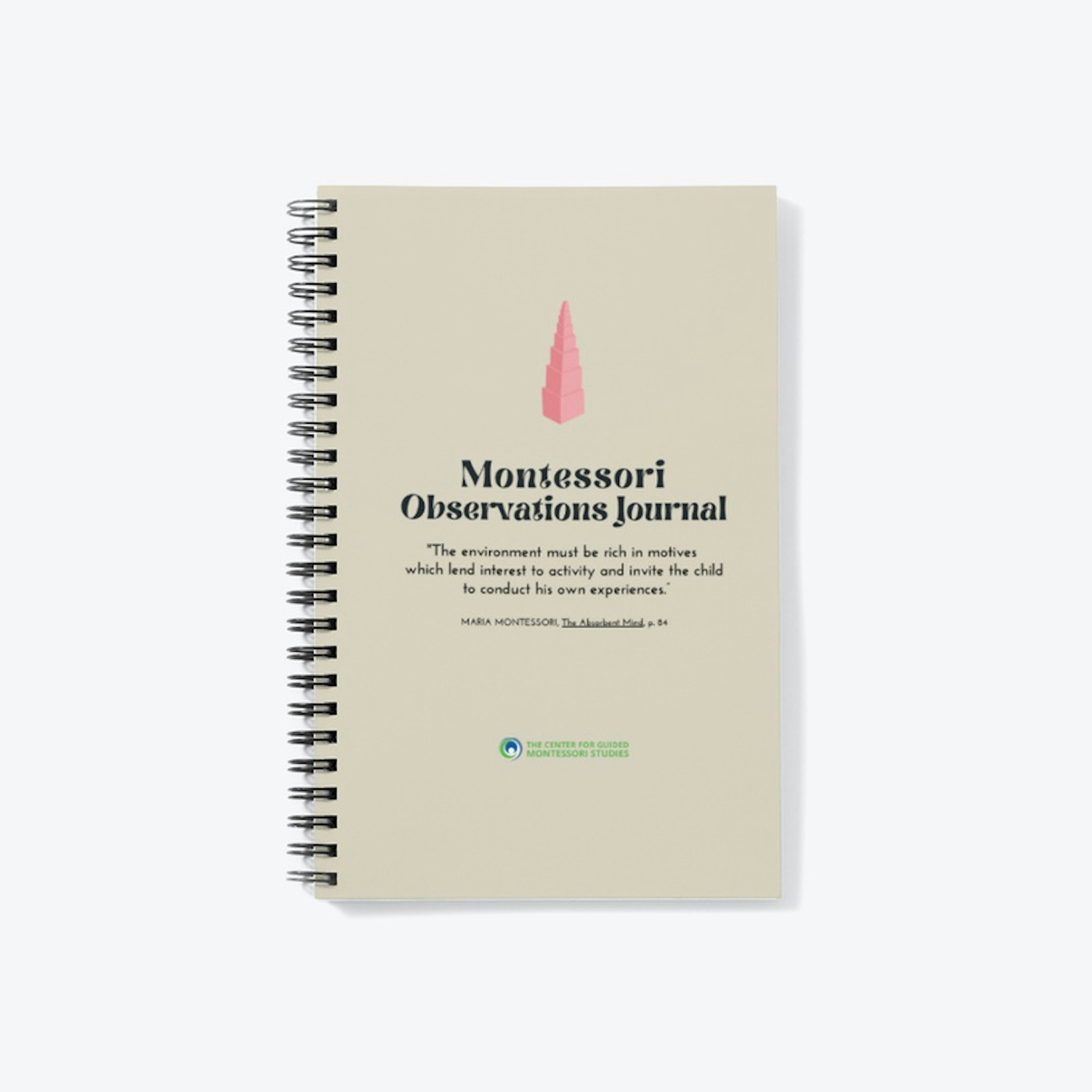 Montessori Observation Journal - Tower
